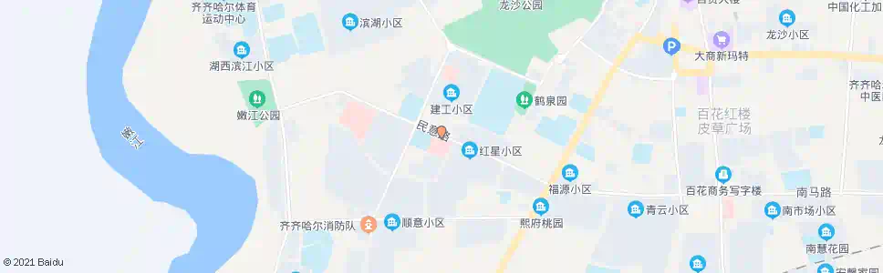 齐齐哈尔二厂医院_公交站地图_齐齐哈尔公交_妙搜公交查询2025