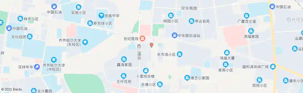 齐齐哈尔解放门_公交站地图_齐齐哈尔公交_妙搜公交查询2025