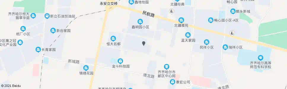 齐齐哈尔南苑开发区_公交站地图_齐齐哈尔公交_妙搜公交查询2025