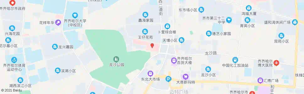 齐齐哈尔一重医院_公交站地图_齐齐哈尔公交_妙搜公交查询2025