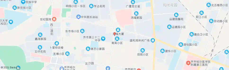 齐齐哈尔中心血站_公交站地图_齐齐哈尔公交_妙搜公交查询2025