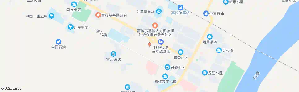 齐齐哈尔五百广场_公交站地图_齐齐哈尔公交_妙搜公交查询2025
