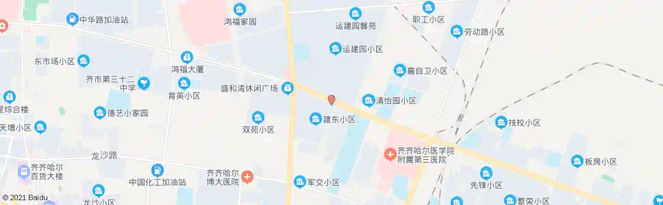 齐齐哈尔运建园_公交站地图_齐齐哈尔公交_妙搜公交查询2025