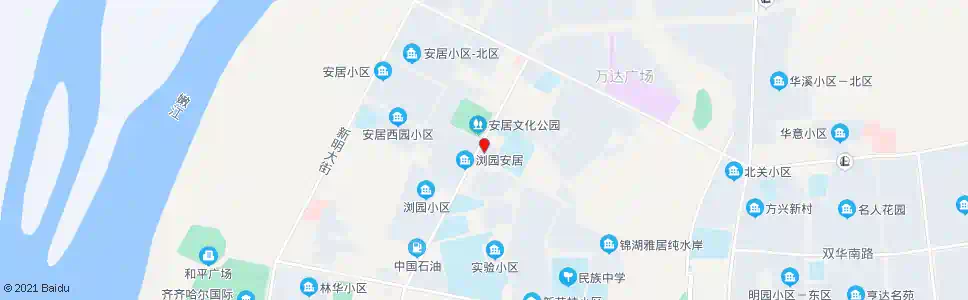 齐齐哈尔国土资源规划院_公交站地图_齐齐哈尔公交_妙搜公交查询2025