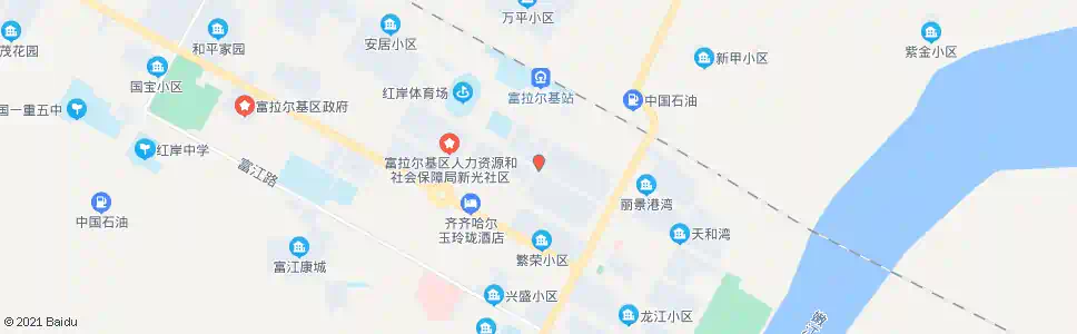 齐齐哈尔春阳街_公交站地图_齐齐哈尔公交_妙搜公交查询2025