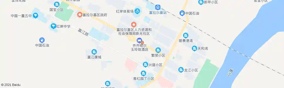 齐齐哈尔五百公司(东)_公交站地图_齐齐哈尔公交_妙搜公交查询2025