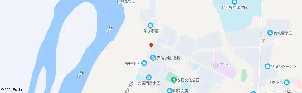 齐齐哈尔担保大厦_公交站地图_齐齐哈尔公交_妙搜公交查询2025