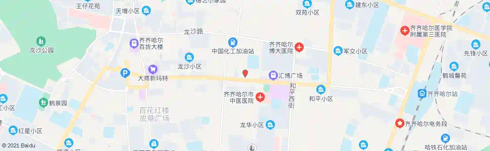 齐齐哈尔大福源后身_公交站地图_齐齐哈尔公交_妙搜公交查询2025