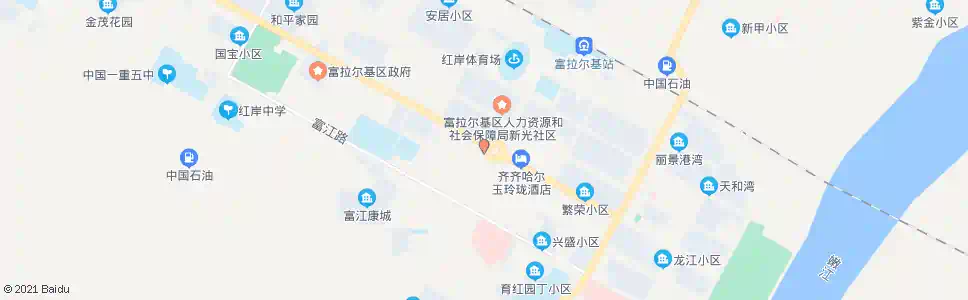 齐齐哈尔五百公司(富拉尔基)_公交站地图_齐齐哈尔公交_妙搜公交查询2025