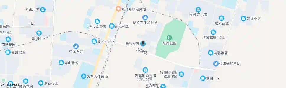 齐齐哈尔鑫欣家园_公交站地图_齐齐哈尔公交_妙搜公交查询2025