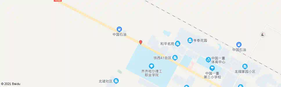 齐齐哈尔零公里(富拉尔基)_公交站地图_齐齐哈尔公交_妙搜公交查询2025