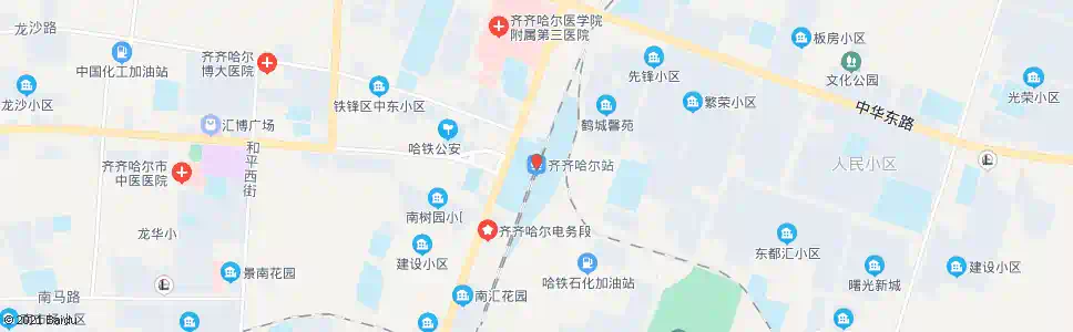 齐齐哈尔开发区_公交站地图_齐齐哈尔公交_妙搜公交查询2025