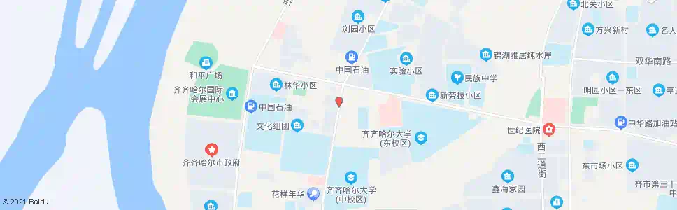 齐齐哈尔浏园宾馆_公交站地图_齐齐哈尔公交_妙搜公交查询2025
