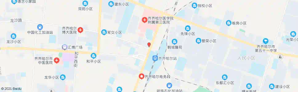 齐齐哈尔交通银行_公交站地图_齐齐哈尔公交_妙搜公交查询2025