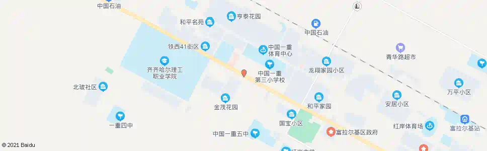 齐齐哈尔铁西市场_公交站地图_齐齐哈尔公交_妙搜公交查询2025
