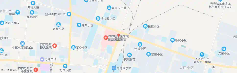 齐齐哈尔桥洞子_公交站地图_齐齐哈尔公交_妙搜公交查询2025