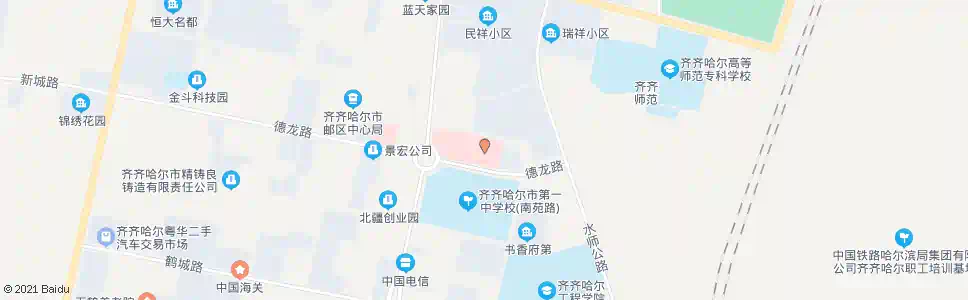 齐齐哈尔区医院_公交站地图_齐齐哈尔公交_妙搜公交查询2025