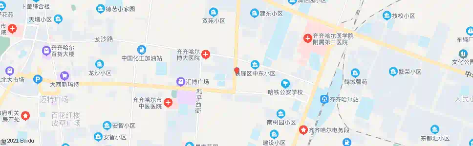 齐齐哈尔联通公司_公交站地图_齐齐哈尔公交_妙搜公交查询2025