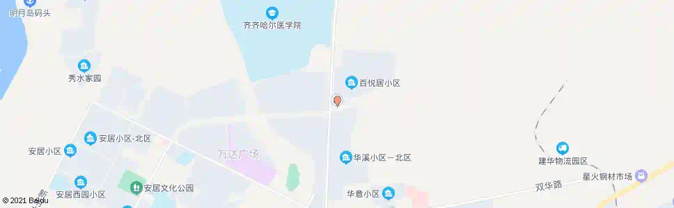 齐齐哈尔北郊粮店_公交站地图_齐齐哈尔公交_妙搜公交查询2025