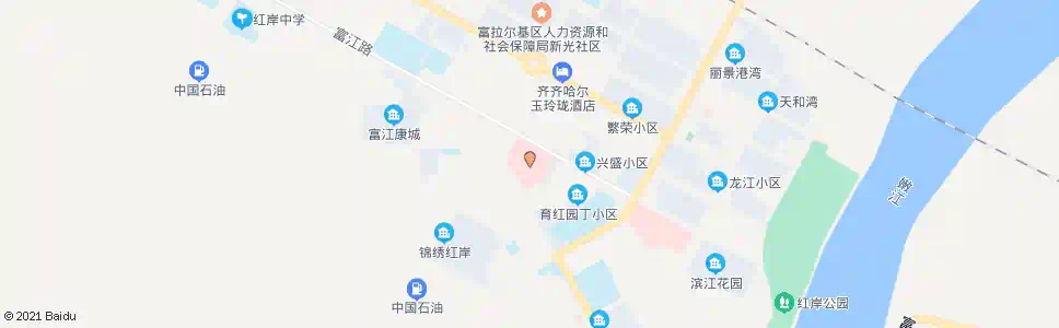 齐齐哈尔北钢一中_公交站地图_齐齐哈尔公交_妙搜公交查询2025