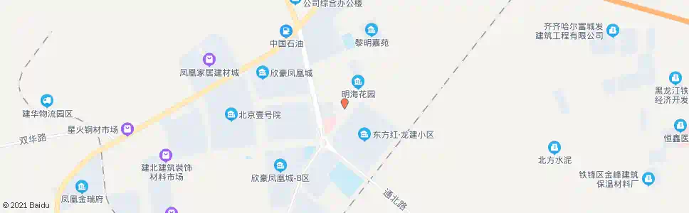 齐齐哈尔黎明村_公交站地图_齐齐哈尔公交_妙搜公交查询2025