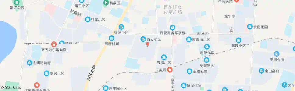 齐齐哈尔东湖铁锅香饭店_公交站地图_齐齐哈尔公交_妙搜公交查询2025