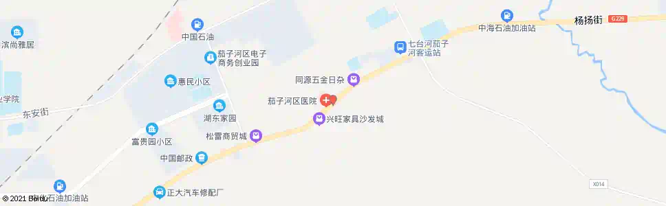 七台河茄子河医院_公交站地图_七台河公交_妙搜公交查询2025