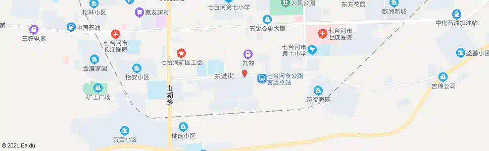 七台河银达雅居_公交站地图_七台河公交_妙搜公交查询2025