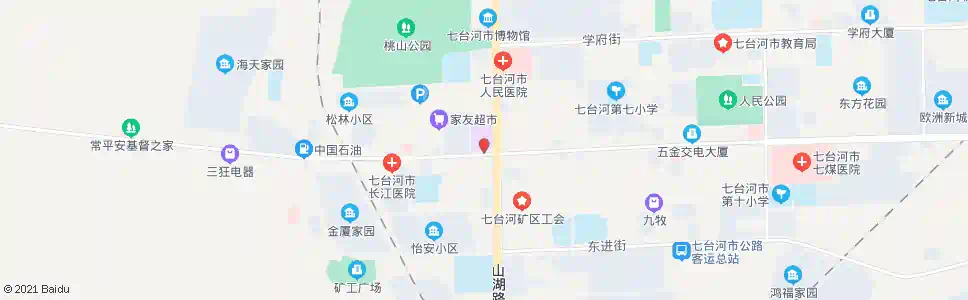 七台河水点_公交站地图_七台河公交_妙搜公交查询2025