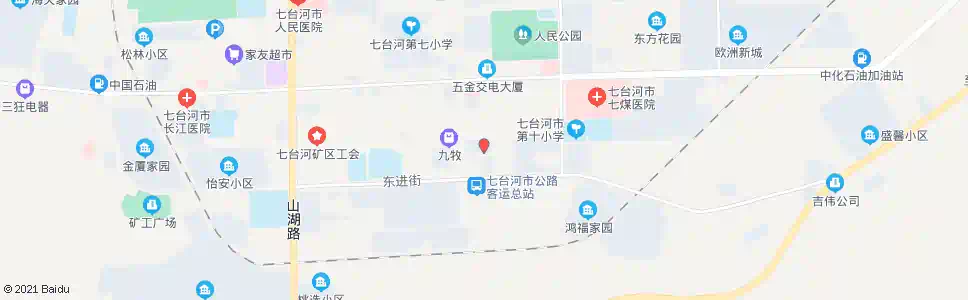 七台河景丰飞达装饰材料商店_公交站地图_七台河公交_妙搜公交查询2025