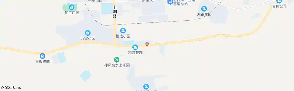 七台河二粮库_公交站地图_七台河公交_妙搜公交查询2025
