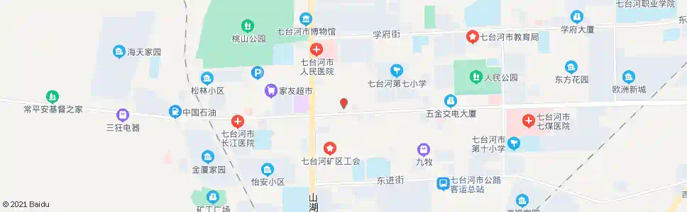 七台河东辆段_公交站地图_七台河公交_妙搜公交查询2025
