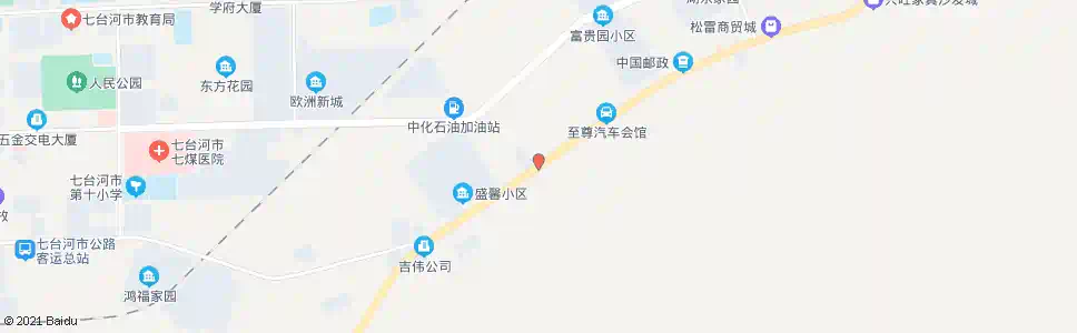 七台河茄子河检查院_公交站地图_七台河公交_妙搜公交查询2025