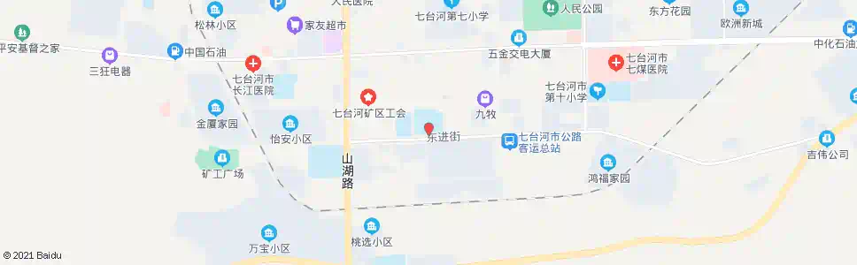 七台河第九中学_公交站地图_七台河公交_妙搜公交查询2025