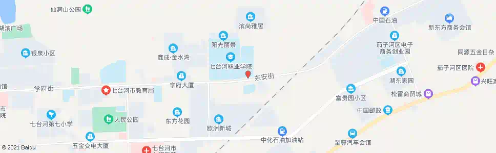 七台河体育馆_公交站地图_七台河公交_妙搜公交查询2025