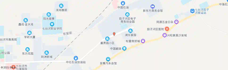 七台河惠民小区(b区)_公交站地图_七台河公交_妙搜公交查询2025