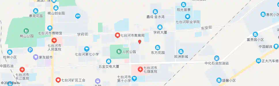 七台河苔荔园_公交站地图_七台河公交_妙搜公交查询2025