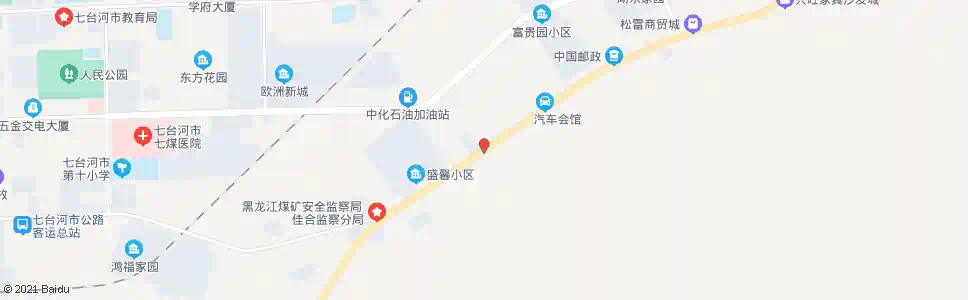 七台河茄子河检查站_公交站地图_七台河公交_妙搜公交查询2025