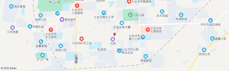 七台河敏江美食_公交站地图_七台河公交_妙搜公交查询2025