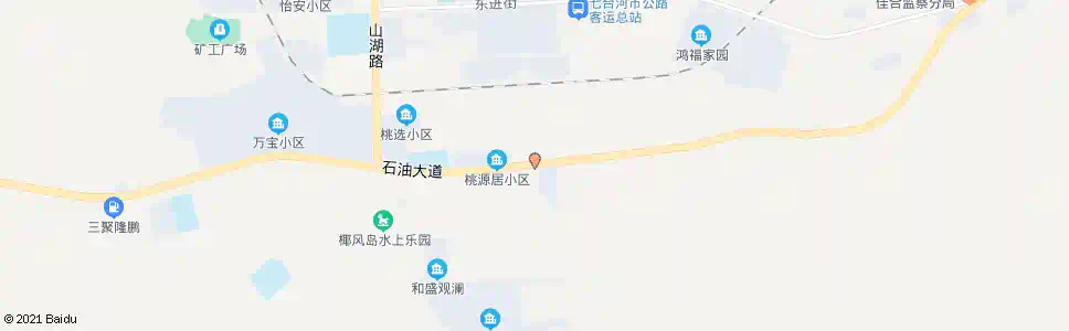 七台河七煤热电厂_公交站地图_七台河公交_妙搜公交查询2025