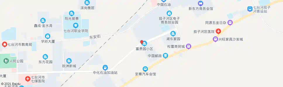 七台河惠民小区(a区)_公交站地图_七台河公交_妙搜公交查询2025
