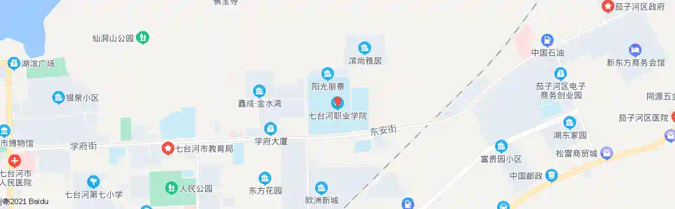 七台河七台河职业学院_公交站地图_七台河公交_妙搜公交查询2025