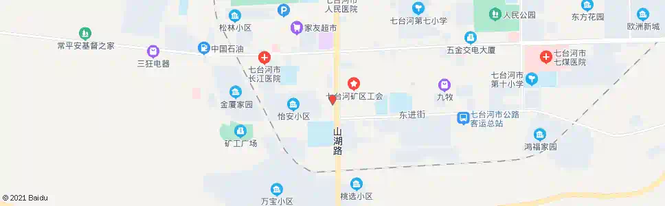 七台河供水处_公交站地图_七台河公交_妙搜公交查询2025