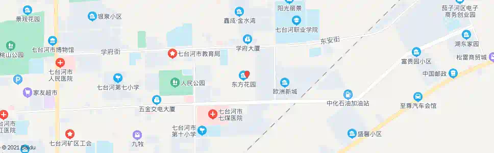 七台河蒙苔梭利学校_公交站地图_七台河公交_妙搜公交查询2025