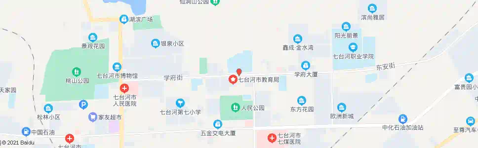 七台河高级中学_公交站地图_七台河公交_妙搜公交查询2025