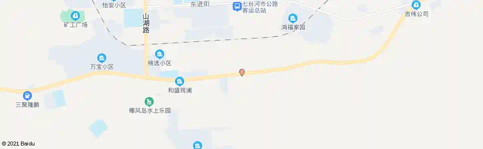 七台河七煤物储中心_公交站地图_七台河公交_妙搜公交查询2025