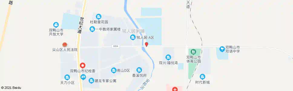 双鸭山西福大桥_公交站地图_双鸭山公交_妙搜公交查询2025