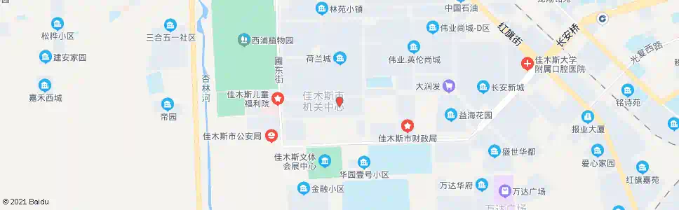 双鸭山皮肤性病防治所_公交站地图_双鸭山公交_妙搜公交查询2025