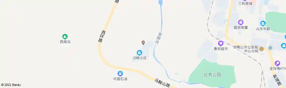 双鸭山耐火厂路口_公交站地图_双鸭山公交_妙搜公交查询2025