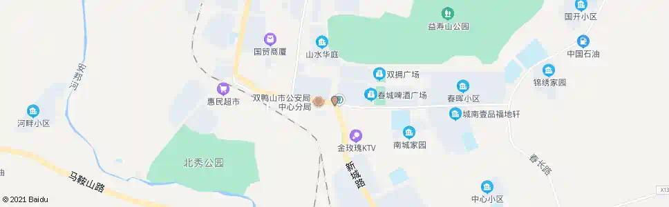 双鸭山一马路_公交站地图_双鸭山公交_妙搜公交查询2025